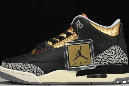 Jordan CK9246-067 Gold” 3 “Black Air 0819